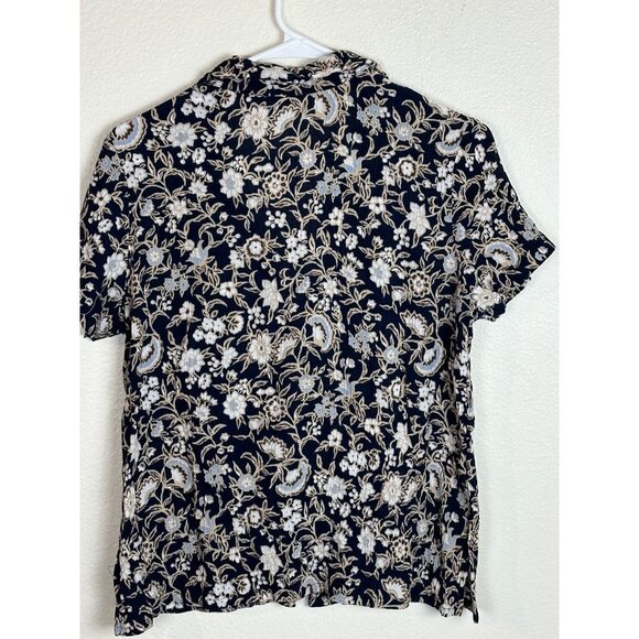 Jaclyn Smith Women's Blouse Color Floral  Size Large Sku 2449 - Picture 11 of 15